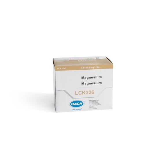 Magnesium cuvette test 0.5-50 mg/L Mg, 25 tests