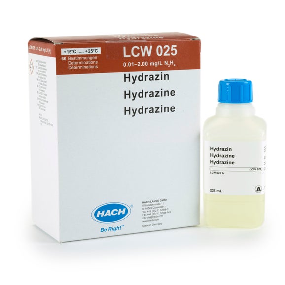 Hydrazine reagent set 0.01 - 2.0 mg/L N₂H₄